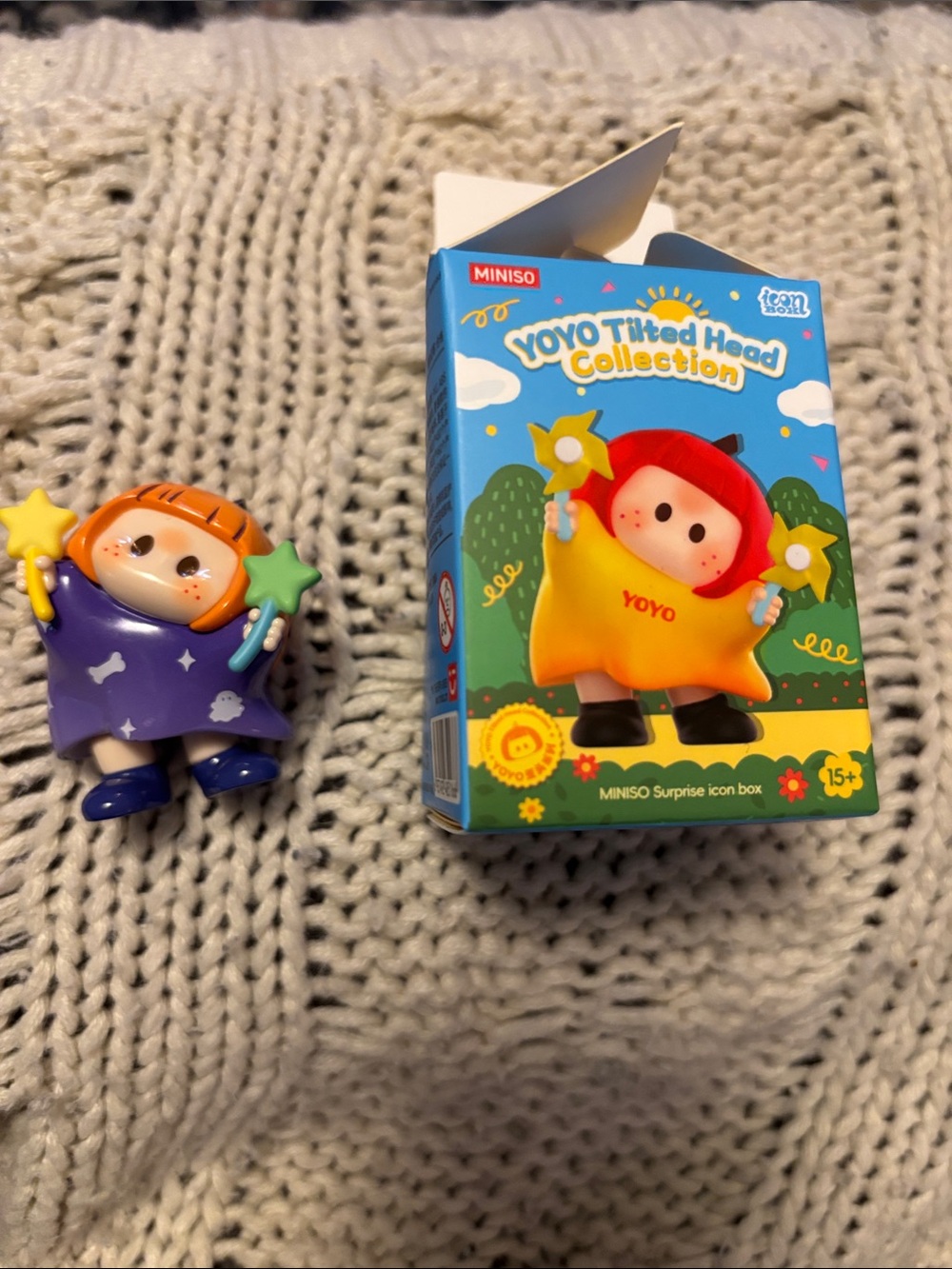 Yoyo Titled Head Collection Purple Star Figure